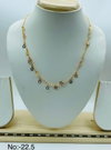 Rose Gold AD Combo Tanmaniya Chain Catalog
